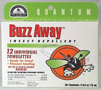 Buzz Away Towelettes