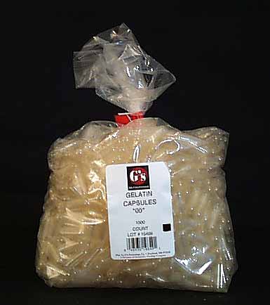 Empty Gel Capsules 00