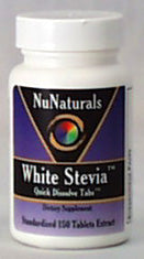 Stevia, White, Quick Dissolve Tabs