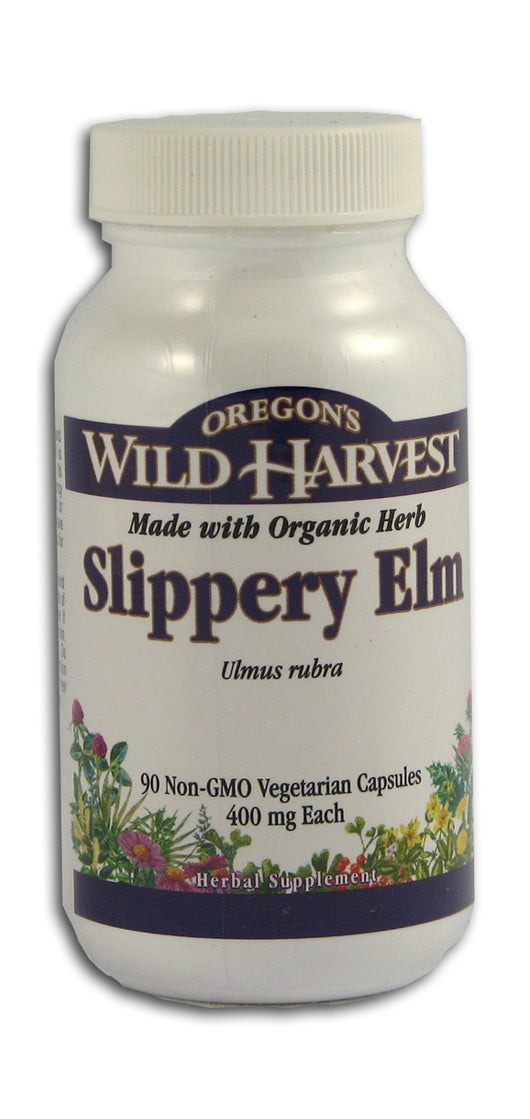 Slippery Elm, Organic 400 mg