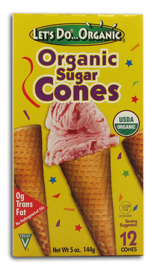 Sugar Cones, Organic