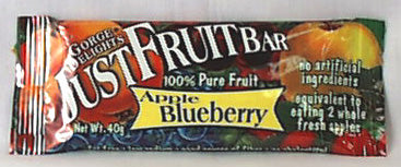 Just Fruit Bar, Apple Blueberry