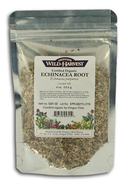 Echinacea Root, Organic (Cut & Sifte
