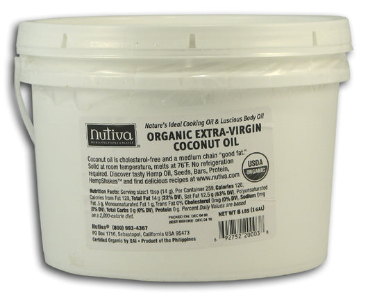 Coconut Oil, Organic, Extra Virgin