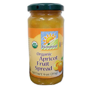 Apricot Fruit Spread, Organic