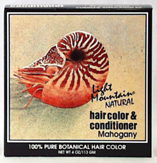 Hair Color #4 Mahogany