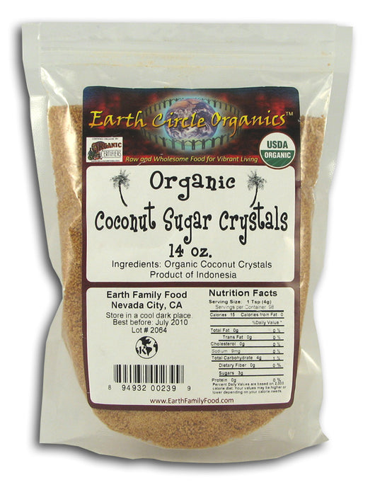Coconut Sugar Crystals, Organic