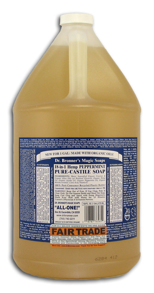 Peppermint Castile Liquid Soap