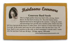 Genovese Basil Seeds