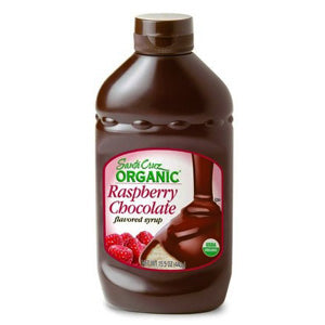 Raspberry Chocolate Syrup, Organic