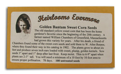 Golden Bantam Sweet Corn Seeds