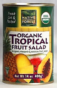 Tropical Fruit Salad, Organic