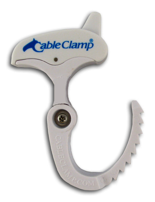 Cable Clamp, Small, White