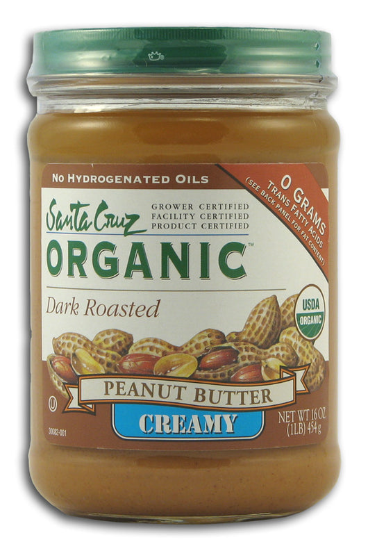 Peanut Butter, Dark Roasted, Creamy, Organic