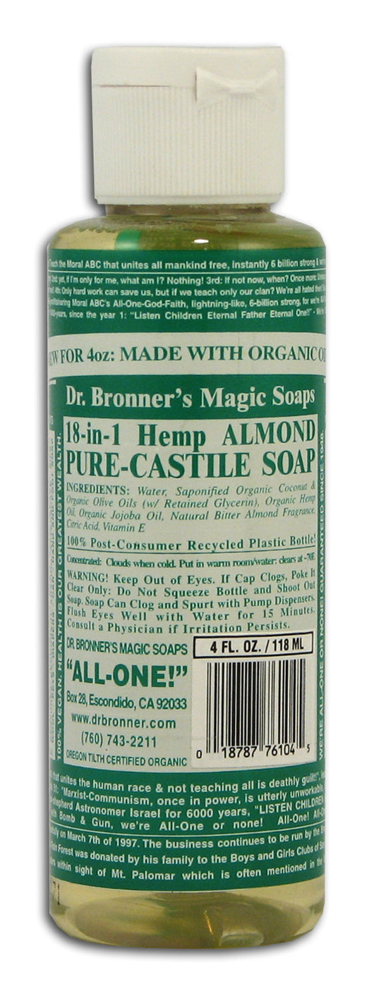 Almond Castile Liquid Soap
