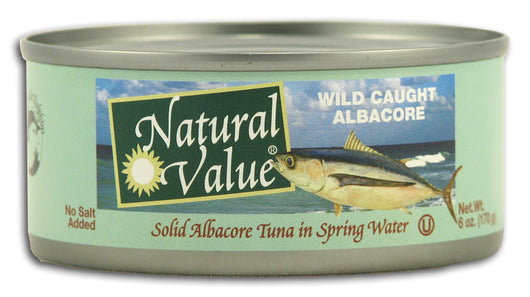 Albacore Tuna, No Salt