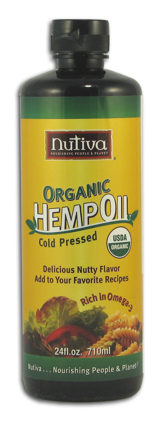 Hemp Oil, Cold Pressed, Organic