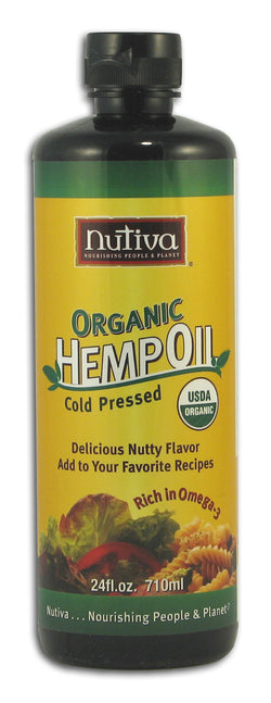 Hemp Oil, Cold Pressed, Organic