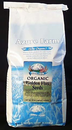 Azure Farm Golden Flax Seeds, Org