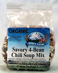 Savory 4-Bean Chili Soup Mix, Org