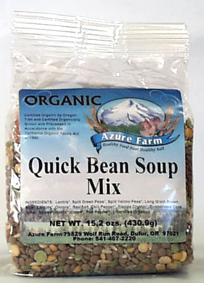 Azure Farm Quick Bean Soup Mix, Org