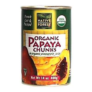 Papaya Chunks, Organic