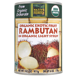Rambutan in Organic Light Syrup