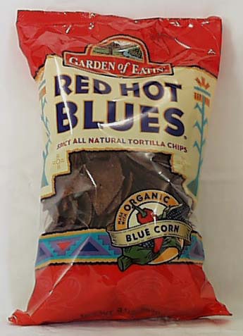 blue spicy chips