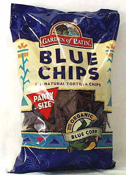 Party Size Blue Tortilla Chips