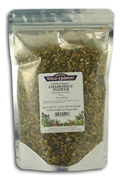 Chamomile Flowers, Whole, Organic