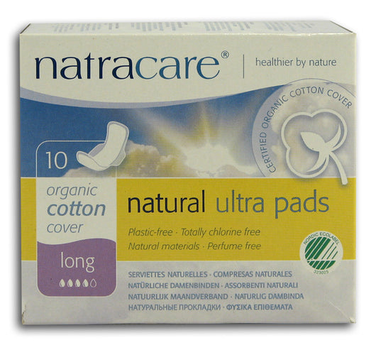Ultra Long Pads with Wings, Natural