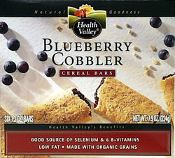 BLUEberry Cobbler Cereal Bars