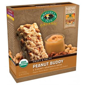 Peanut Buddy Granola Bar 6pk, Org