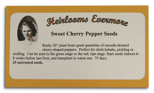 Sweet Cherry Pepper Seeds