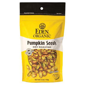 Pumpkin Seeds, Dry Roasted, Organic