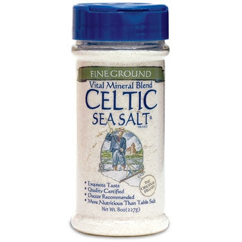 Celtic Sea Salt Fine Ground, Gluten-Free, Non-GMO, Kosher, Vital