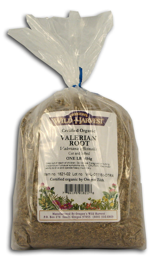 Valerian Root, Cut and Sifted, Organic