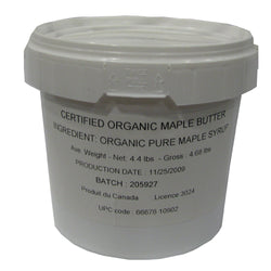 Maple Butter Tub 2 Kilo Bucket