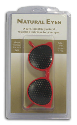Pinhole Glasses, Child, Red Frame
