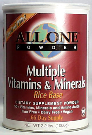 Rice-Base Vitamin/Mineral Powder
