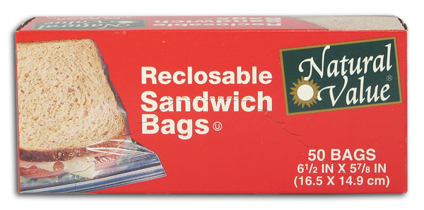 Sandwich Bags, Reclosable