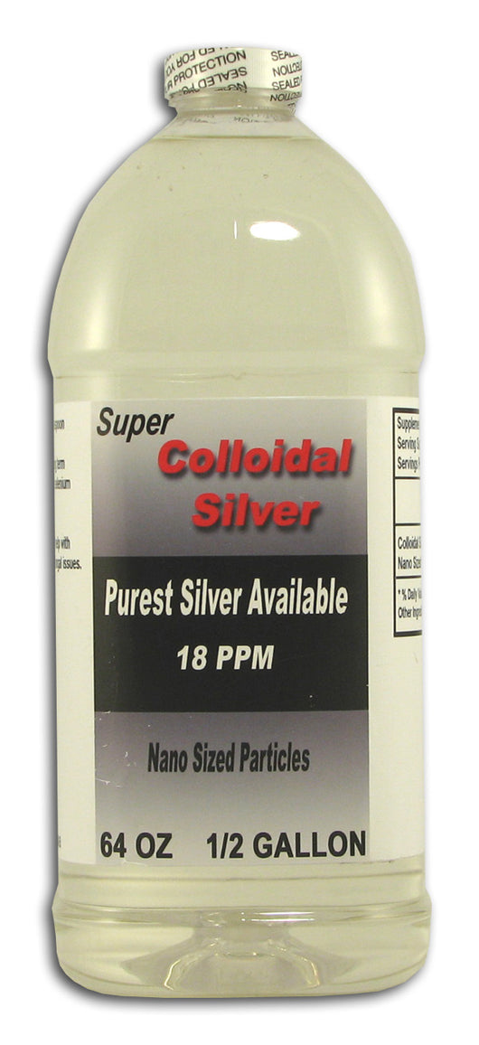 Super Colloidal Silver, 18 ppm, Nano