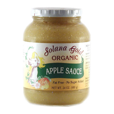 Apple Sauce, Organic-Glass