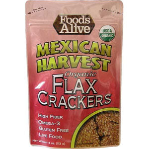 Mexican, Flax Crackers Organic