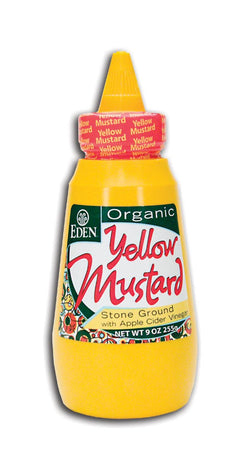 Yellow Mustard, Squeeze, Organic