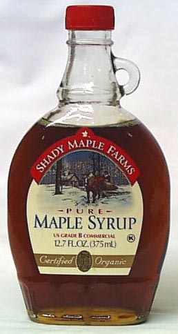 Maple Syrup Grade B, Organic