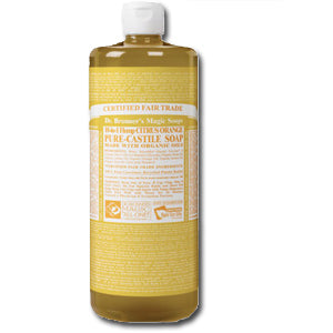 Citrus Liquid Castil Soap, Organic