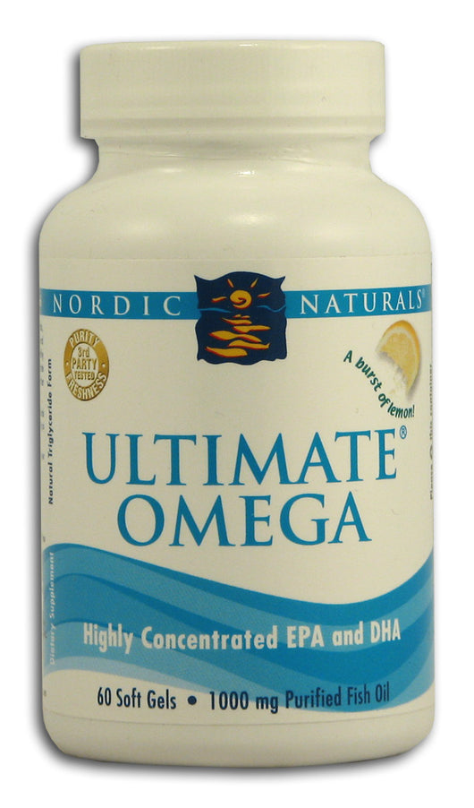 Ultimate Omega, Lemon Flavor (1000mg