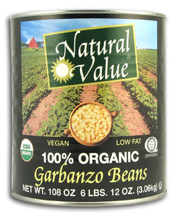 Garbanzo Beans, Organic (BIG can)