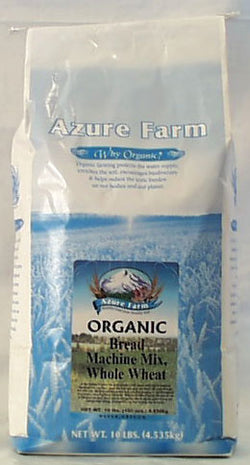 Azure Farm WW Bread Machine Mix, Org